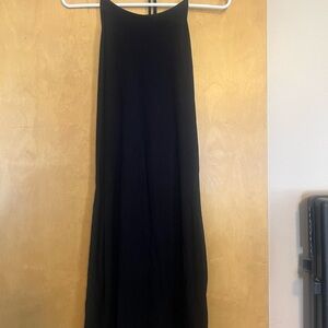 SHEIN Black Maxi Halter Dress